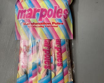 Marpoles Marshmallow Twists Individually Wrapped Candy