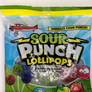 Sour Punch Lollipops