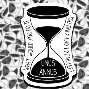 What Would You DO? // Unus Annus 2 Year Anniversary // Waterproof Sticker