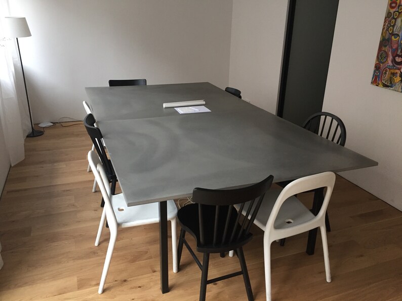 Table Tennis Monochrome Ping Pong Table Conference Table Industrialdesign Concrete Tables Countertops Made In Eu