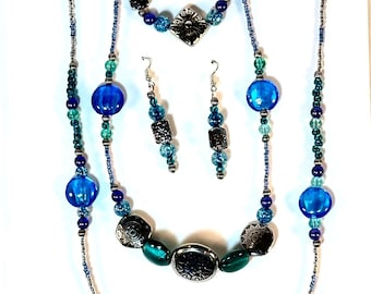 Turquoise jewelry set