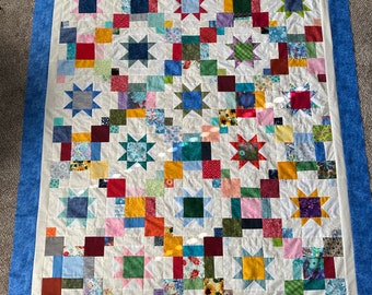 UNFINISHED Scrappy Quilt top