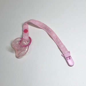Clip para chupete con chupete