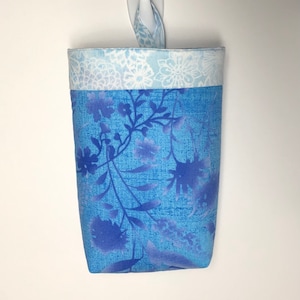 Fabric hanging basket