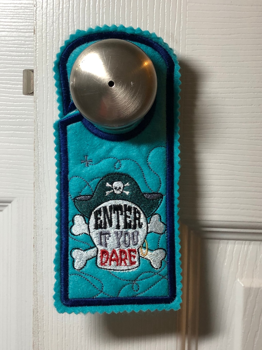 Embroidered Door Hangers Etsy