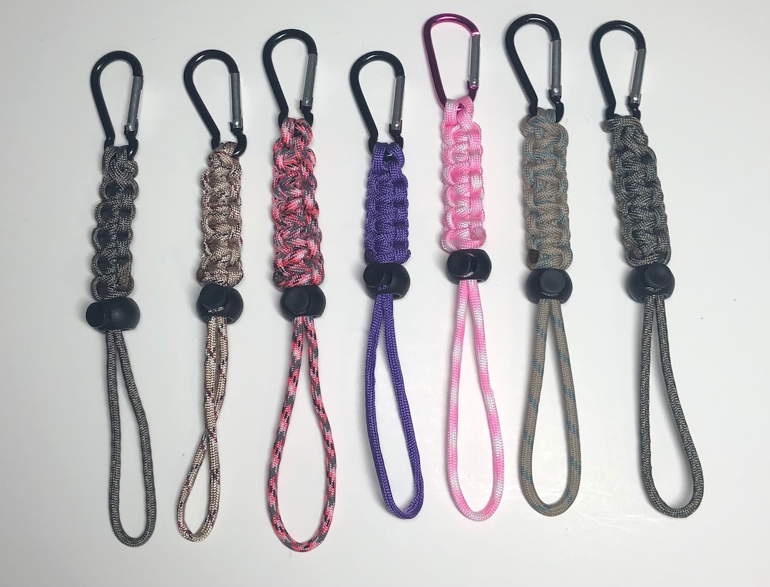 Carabiner and Paracord Water Bottle Carrier Clip Etsy