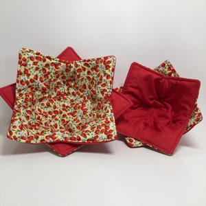Set of 4 Bowl Cozy’s 2 large and 2 small