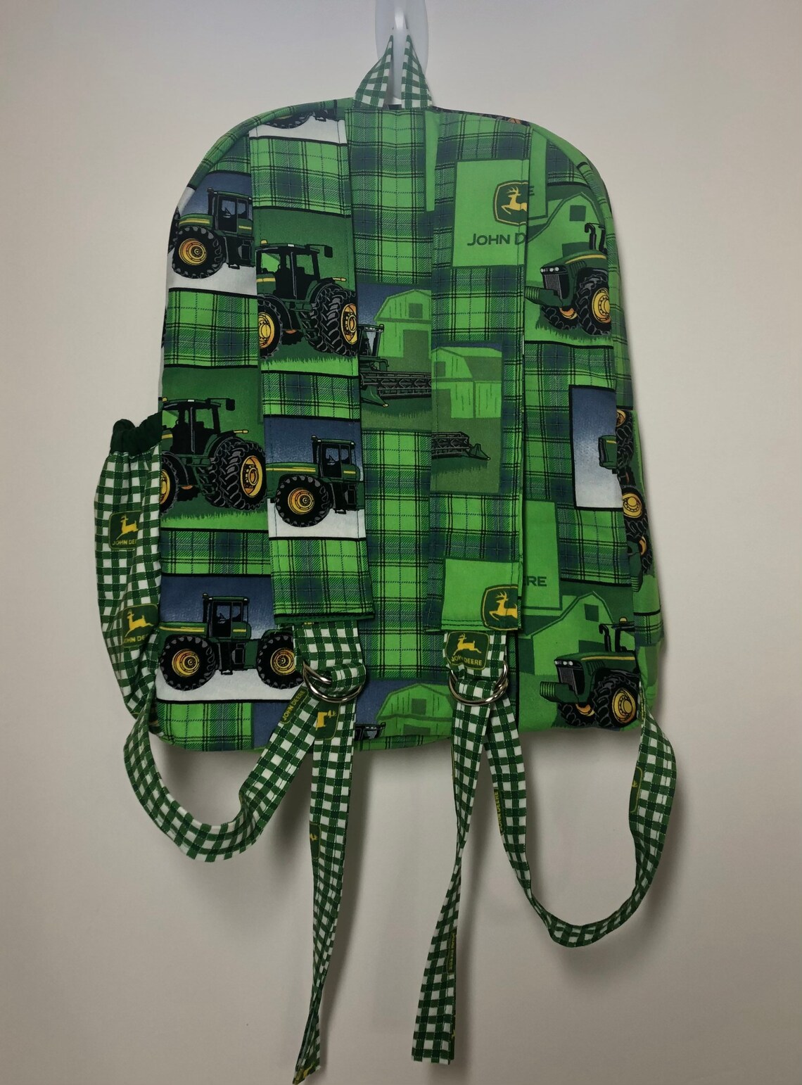 Toddler Backpack John Deere Tractor Etsy