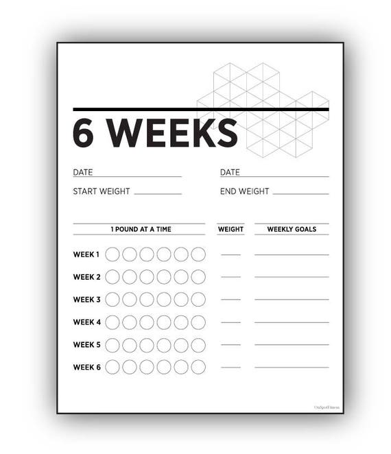 6 week weight loss challenge