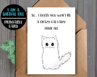 Cat Bridal Shower - Etsy
