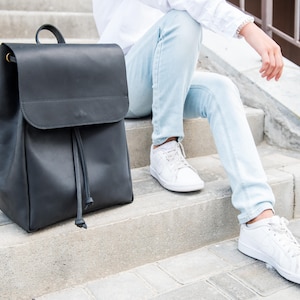 Sac à dos en cuir pour femme OKRA, sac à dos pour adolescent, cartable, sac à dos en cuir Geniune, sac de voyage, sac pour homme, sac à dos