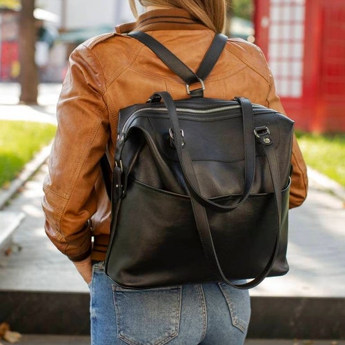 travel convertible backpack purse