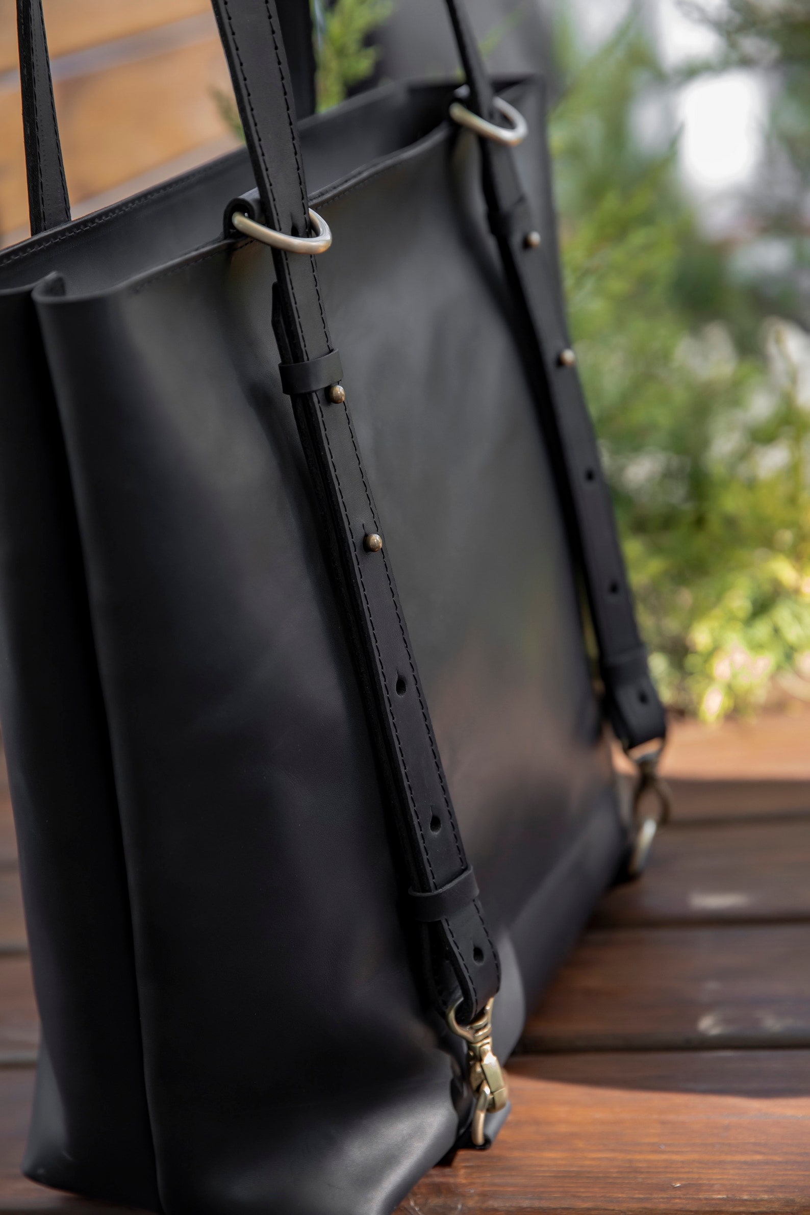 Convertible Leather Backpack Convertible Backpack Purse - Etsy