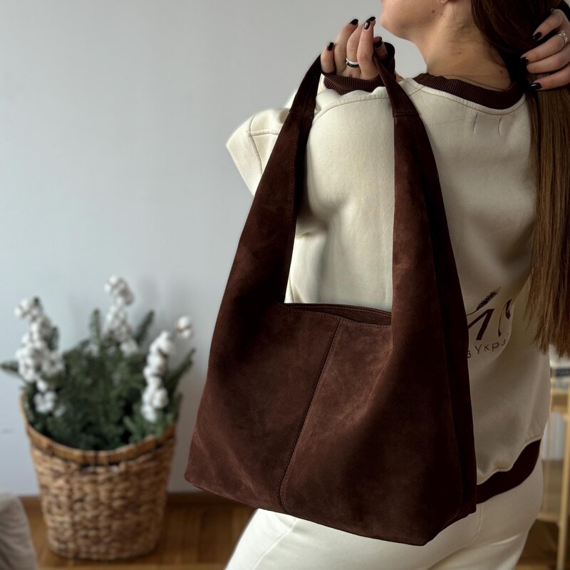 Valeria Wildleder Tasche