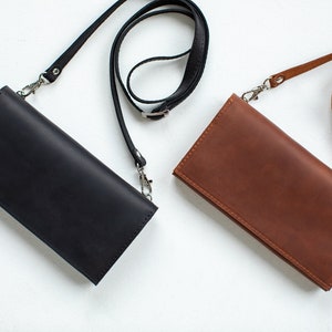 Leather Crossbody Wallet Purse for Women, Womens Bifold Wallets, Wallet ...