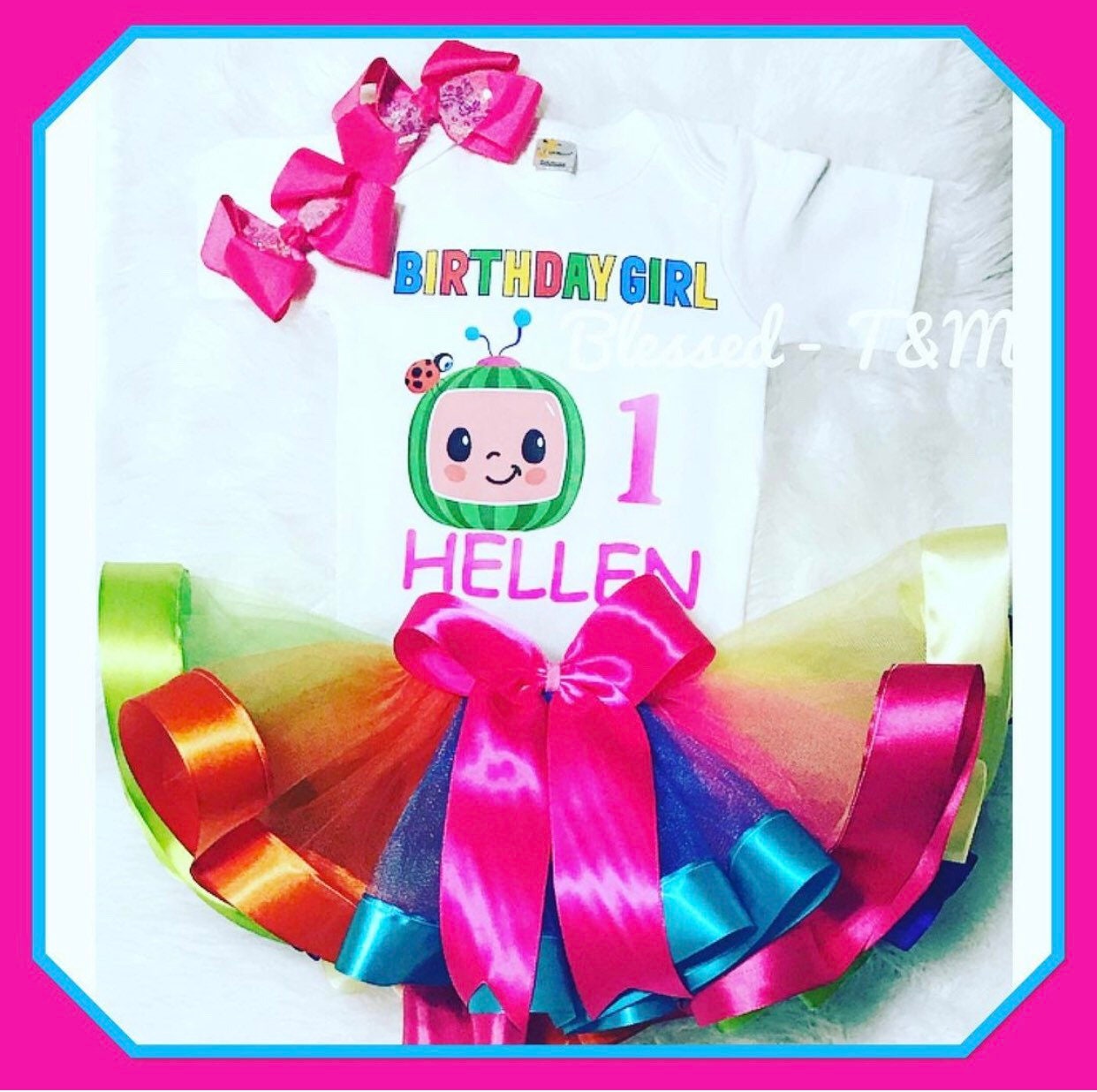 custom cocomelon outfit