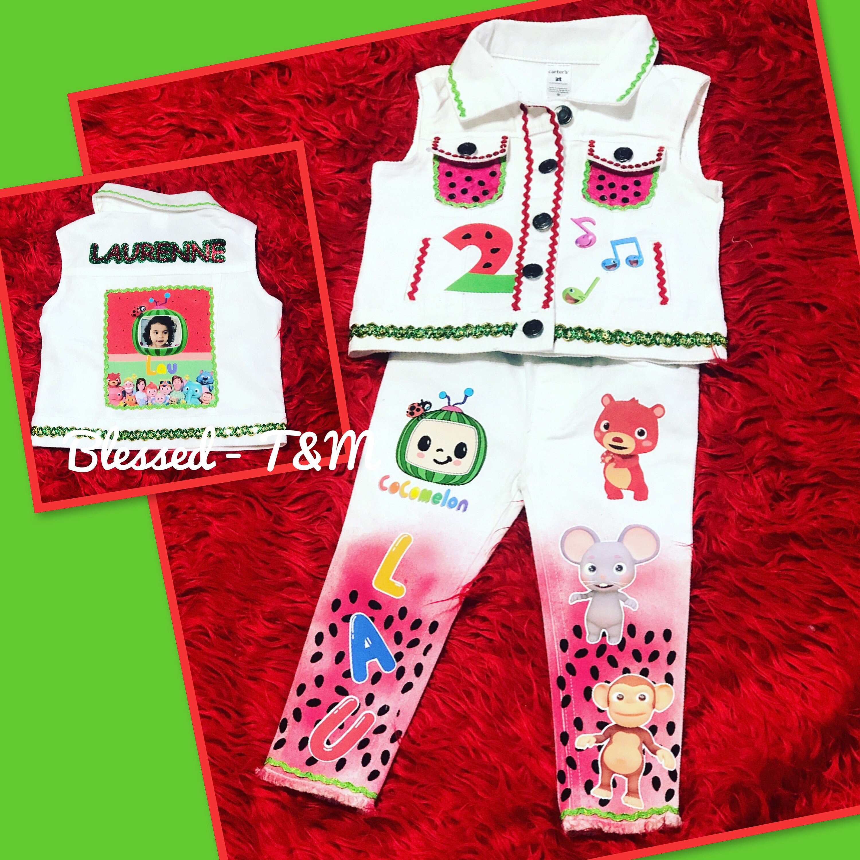 custom cocomelon outfit