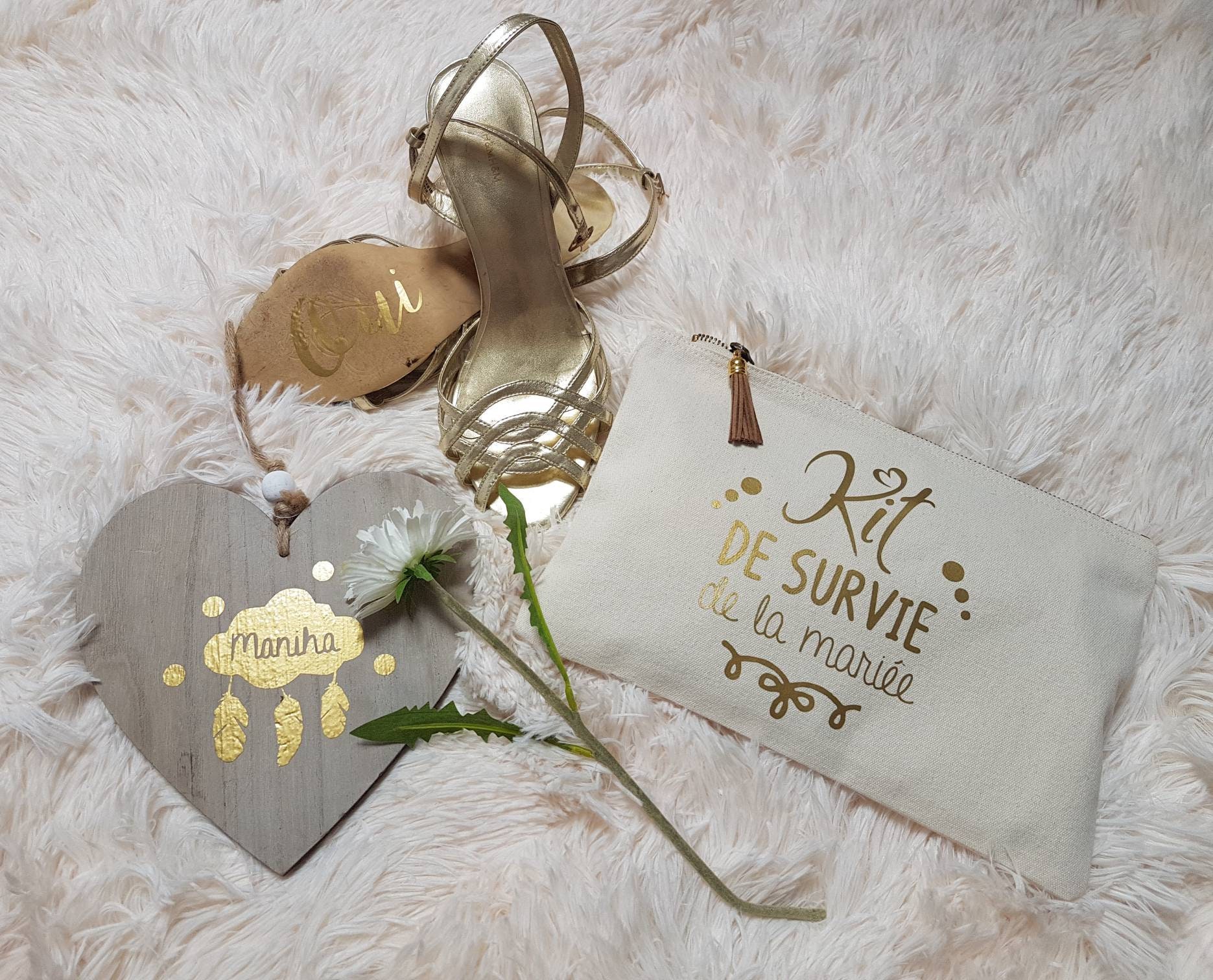 Pochette "kit de survie de la mariée " - Etsy Polska