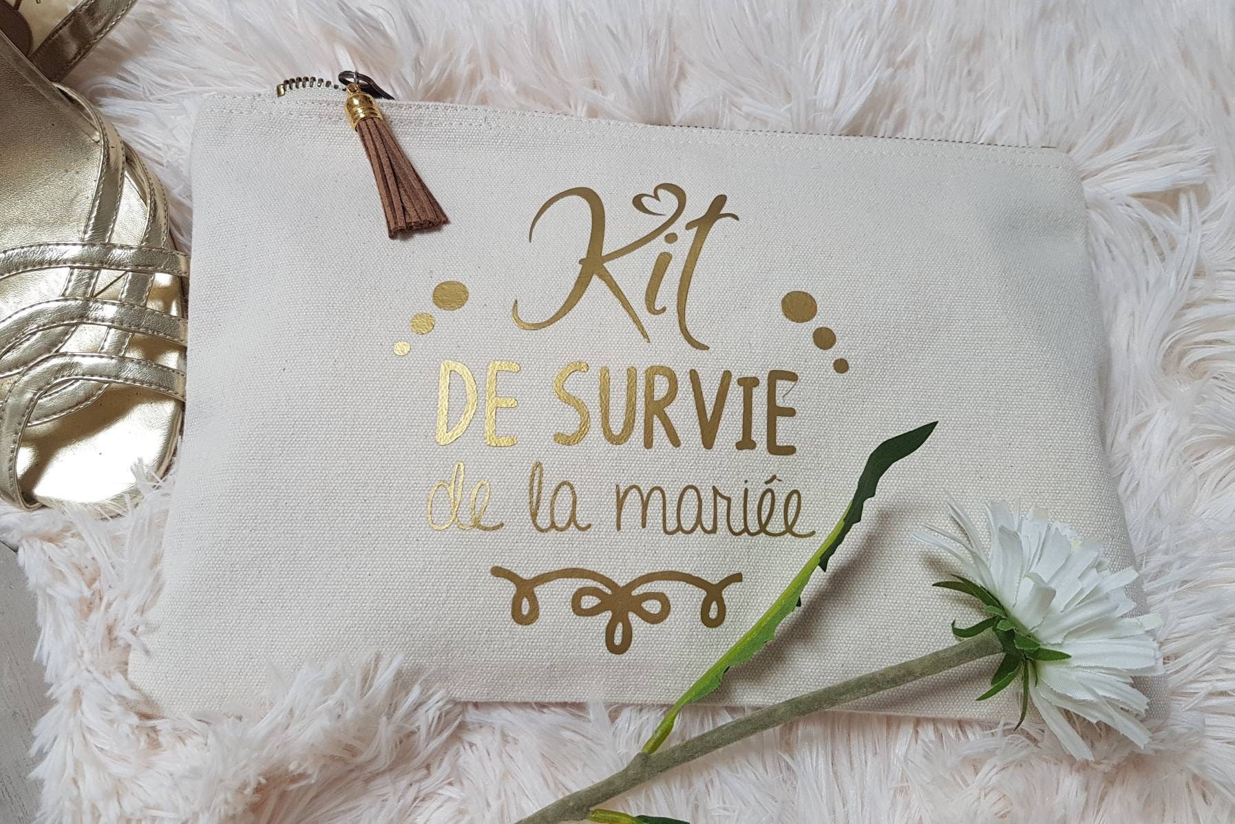 Pochette "kit de survie de la mariée " - Etsy Polska