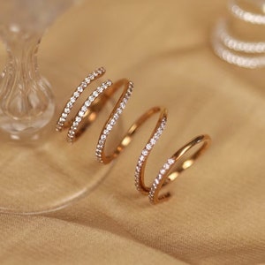 This beautiful elegant minimalist gold plated ring handmade of 925 sterling silver and studded with natural moissanite gemstone. Best jewelry gift for women and girls. Best selling item of my shop. minimalist ring, minimalist jewelry, gift for her
