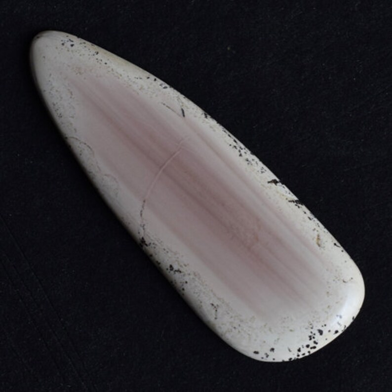 Pendant Stone Flat Back 14169 Natural Imperial Jasper Cabochon Jasper Suppliers Size 55x19x3.5 MM Jewellery Materials Smooth Polished