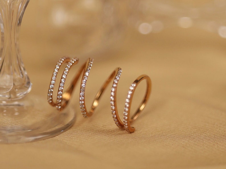 This beautiful elegant minimalist gold plated ring handmade of 925 sterling silver and studded with natural moissanite gemstone. Best jewelry gift for women and girls. Best selling item of my shop. minimalist ring, minimalist jewelry, gift for her