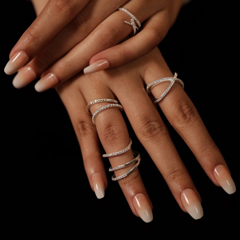 This beautiful elegant minimalist gold plated ring handmade of 925 sterling silver and studded with natural moissanite gemstone. Best jewelry gift for women and girls. Best selling item of my shop. minimalist ring, minimalist jewelry, gift for her