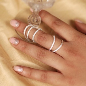 This beautiful elegant minimalist gold plated ring handmade of 925 sterling silver and studded with natural moissanite gemstone. Best jewelry gift for women and girls. Best selling item of my shop. minimalist ring, minimalist jewelry, gift for her