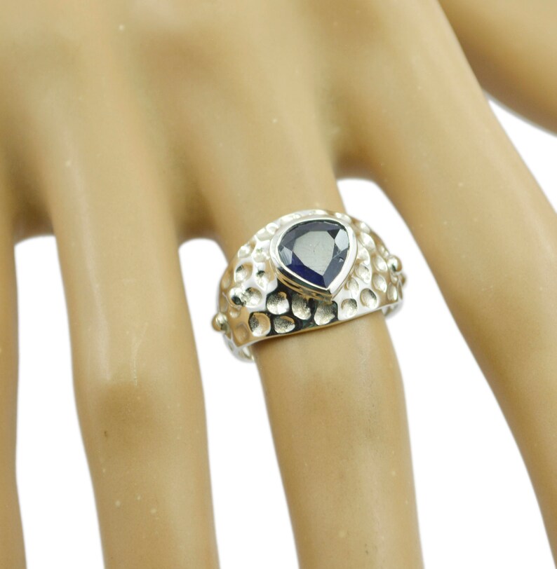 Sz Us 4-14 Blue Topaz Rings Gift For Mothers Day- Name Ring Supply Jewelry Gems Ring 925 Sterling Silver Ring -Blue Ring