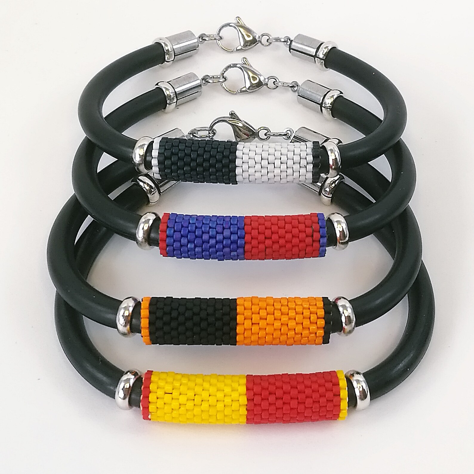 Sports Team Bracelets With Beads and Steel Gift for Player or Etsy