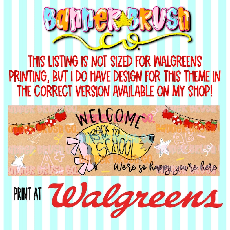 Welcome Back to School Classroom Teacher School Banner Template ...