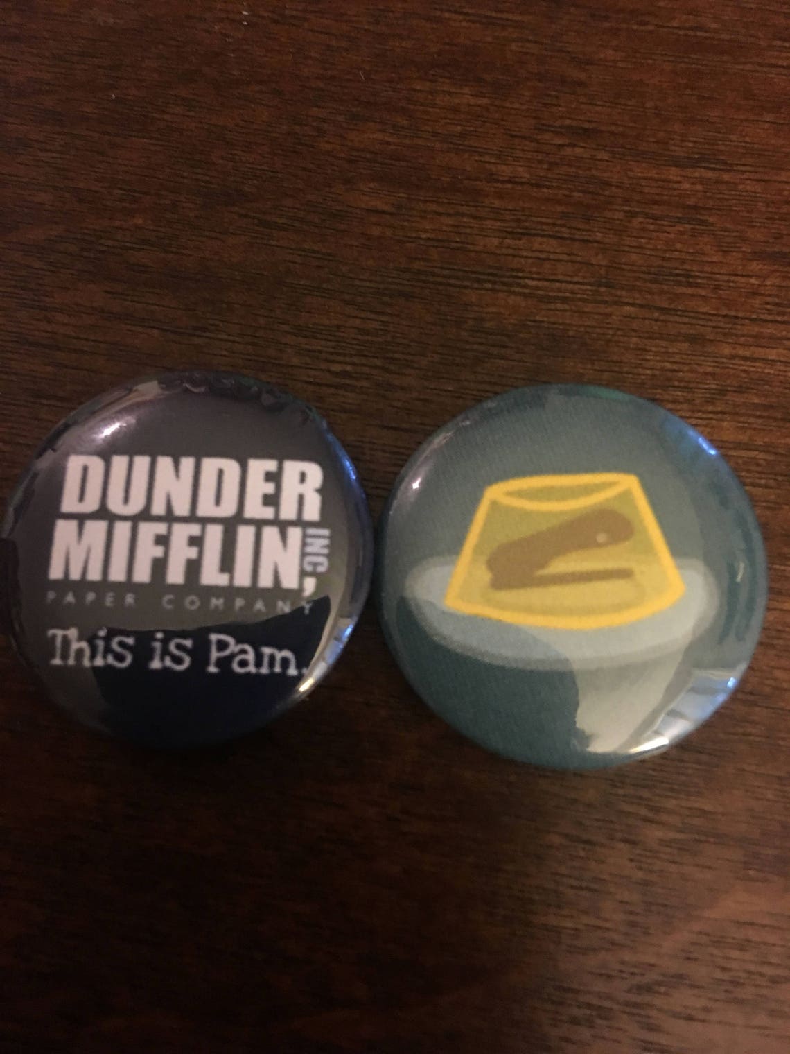 The Office Pins Set of 8 Etsy