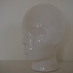 Adult Matte White Female Faceless Fiberglass Fashion Mannequin Head with  Hand