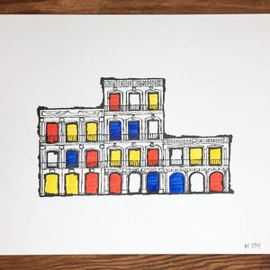 Mondrian Inspired Building