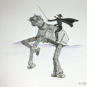Zorro is back and ready for his battle.