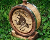 Rodeo Whiskey Barrel - Personalized Whiskey Barrel 1-2 - Personalized Mini Whiskey Barrel - Custom Wooden Barrel For Whisky - Gift for Him