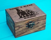 Star Wars Ring Box ring box Ring Bearer Proposal Box Custom ring box Personalized Ring Box wood Jewelry Wooden Ring Box wedding decor
