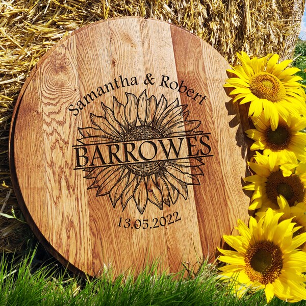 Sunflower Guest Book Etsy