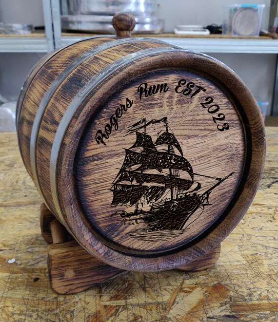 ハワイウイスキーバレルセット木樽ミニチュア