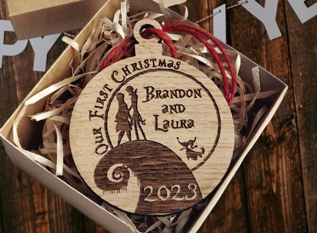 Our First Christmas Ornament 2025, First Christmas Married Ornament ...