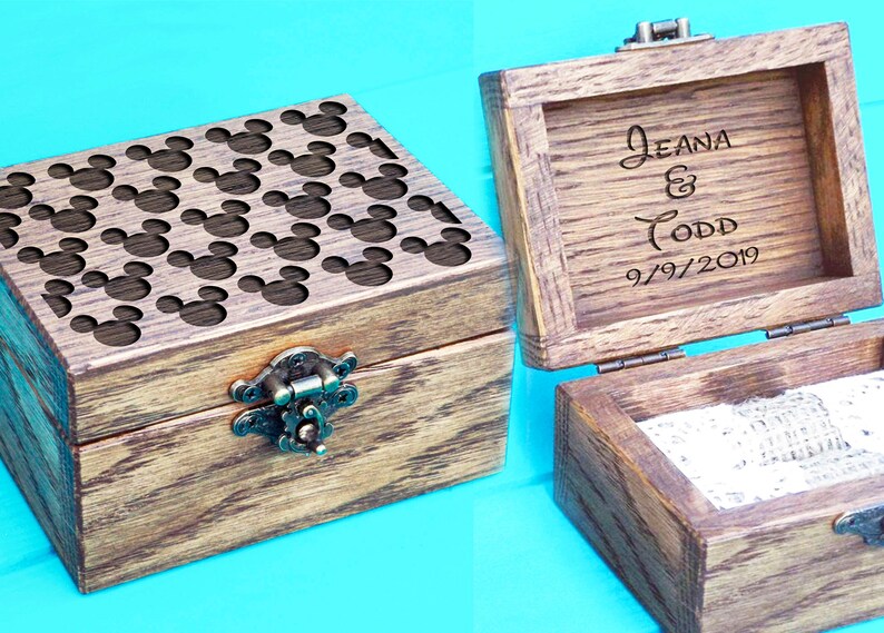 mickey mouse ring box