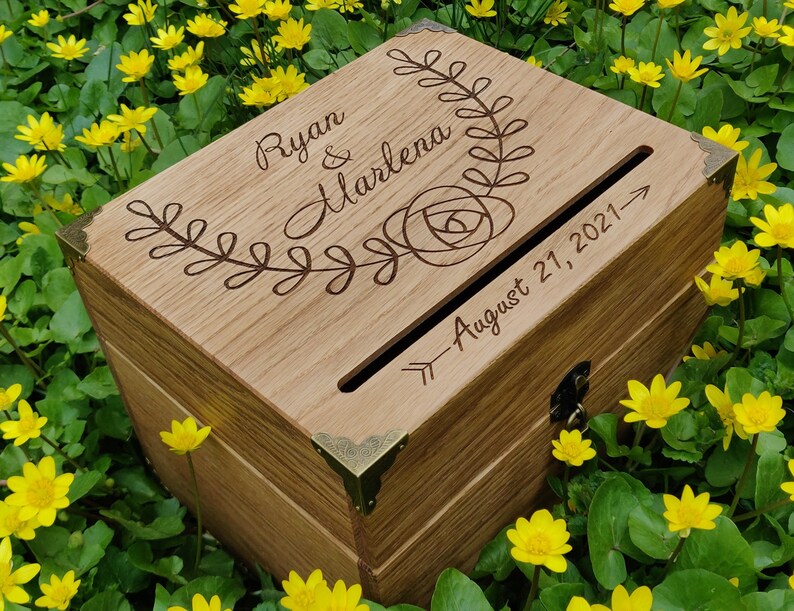 Wedding Card Boxshabby Chic Card Boxwedding Card Boxshabby Etsy