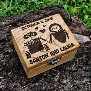 ring box wedding - wood ring box - сustom wedding  ring box - personalizired  box - engraved ring box - wedding ring box - engraved wood