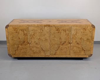 Olive Ash Burl Credenza by Henredon Scene Two