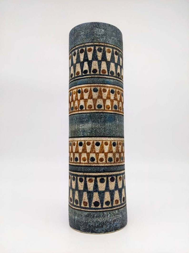 Troika Cornwall England Vase Marilyn Pascoe Etsy