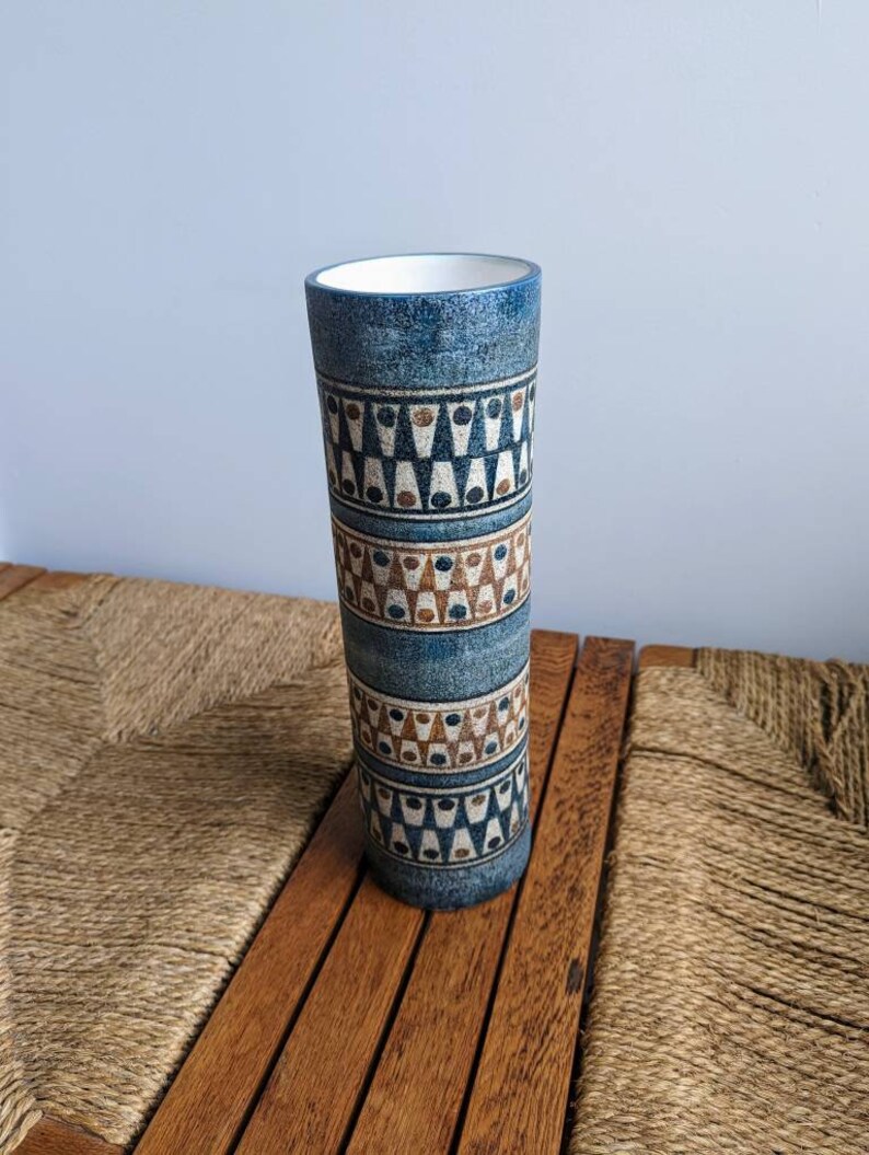 Troika Cornwall England Vase Marilyn Pascoe Etsy