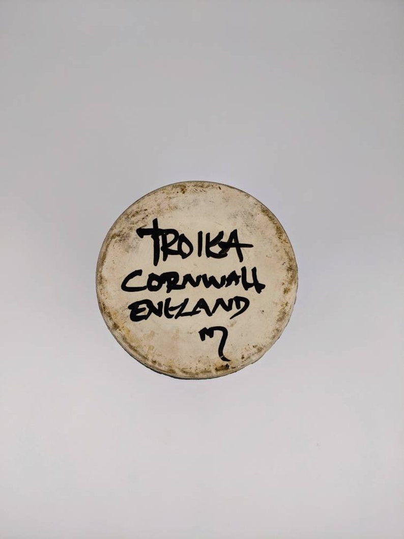 Troika Cornwall England Vase Marilyn Pascoe Etsy