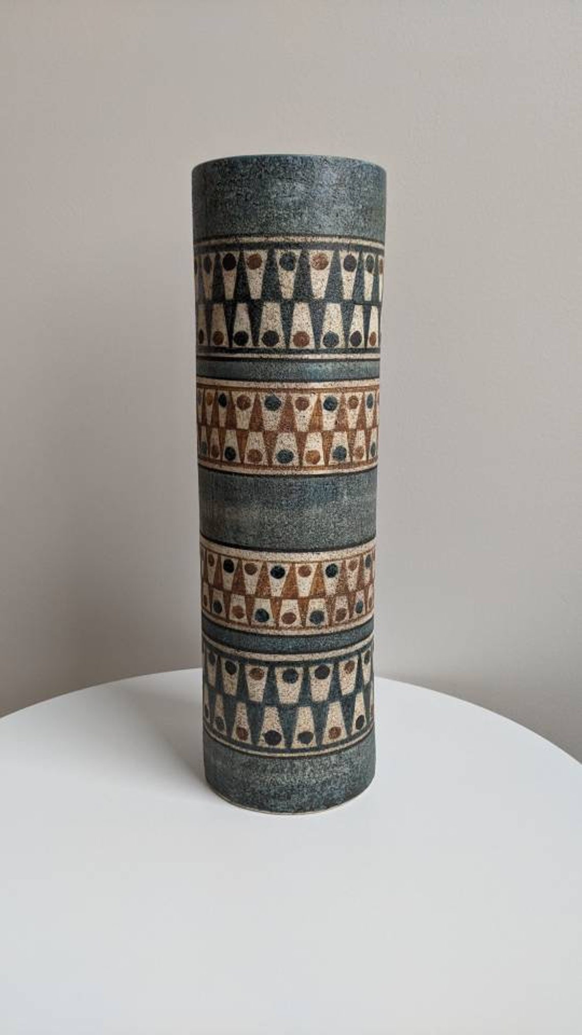 Troika Cornwall England Vase Marilyn Pascoe Etsy