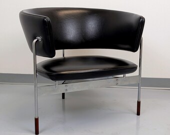 Sigurd Resell Model ''Cirkel'' Office Lounge Chair for Rastad & Relling