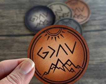 God is Greater Than Symbol Christian Patch